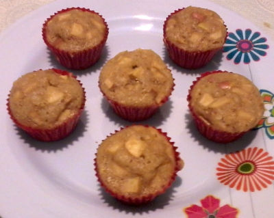 Panquecitos de Manzana y Canela