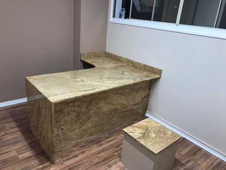 Granite desk