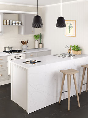 Silestone Eternal Statuario quartz worktop