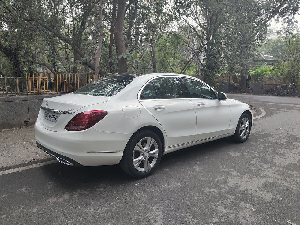 Thumbnail: Mercedes Benz C220 CDI (2015-2017) Back View | Certified Used Cars in Delhi, India | Sachdeva Motors