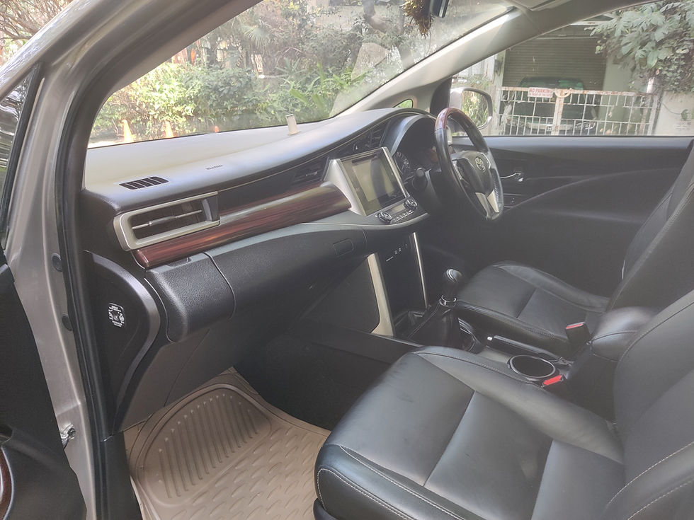 Thumbnail: Toyota Innova Crysta Z 2.4 (2016-2020) Interior View | Certified Used Cars in Delhi, India | Sachdeva Motors