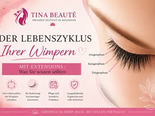 Der Lebenszyklus der Wimpern mit Extensions: Was Sie wissen sollten