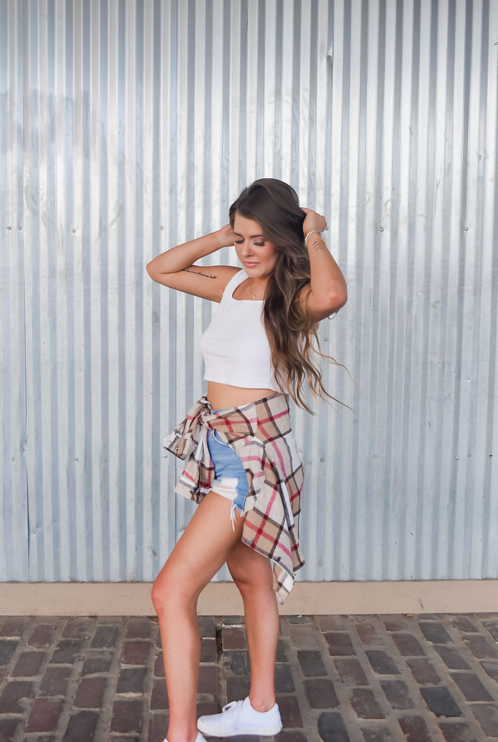Thumbnail: Quinn Plaid Shacket 