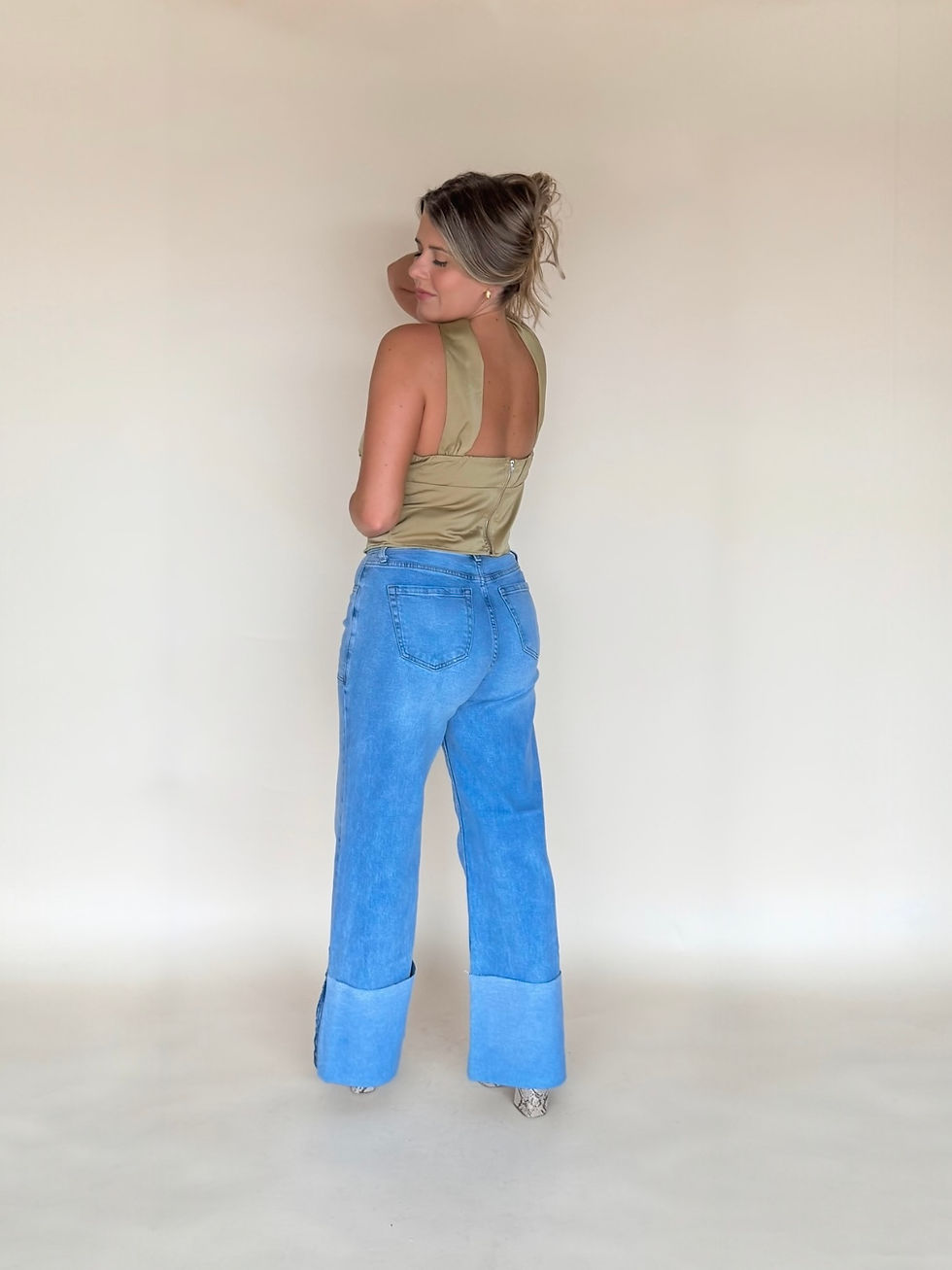 Thumbnail: Saige Satin Top 