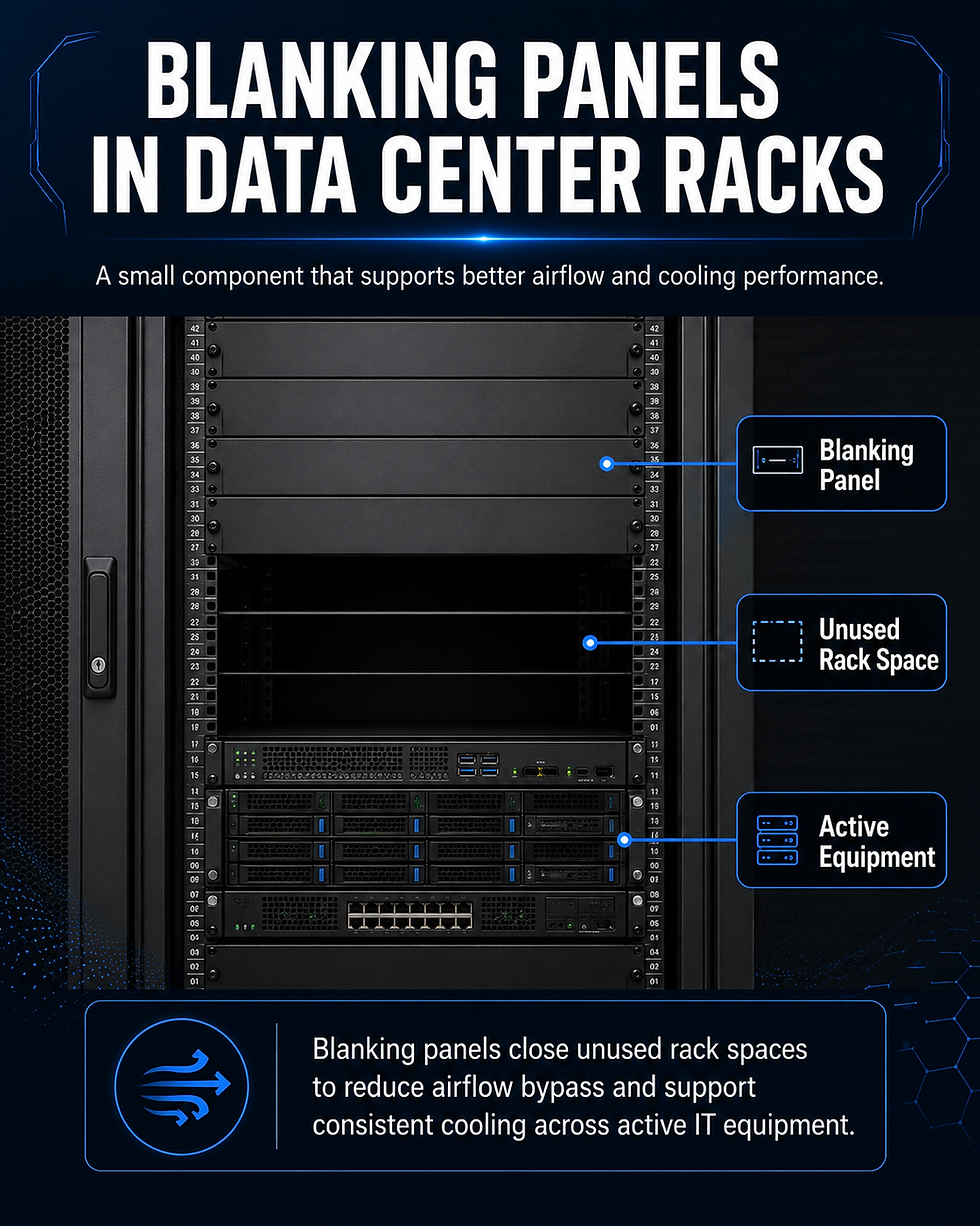 Blanking Panels for Data Centers