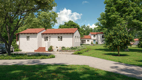 3D Commercial & Residential Exterior Rendering