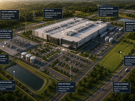 Designing a Data Center: How Planning, Visualization, and Digital Coordination Shape Mission-Critical Projects
