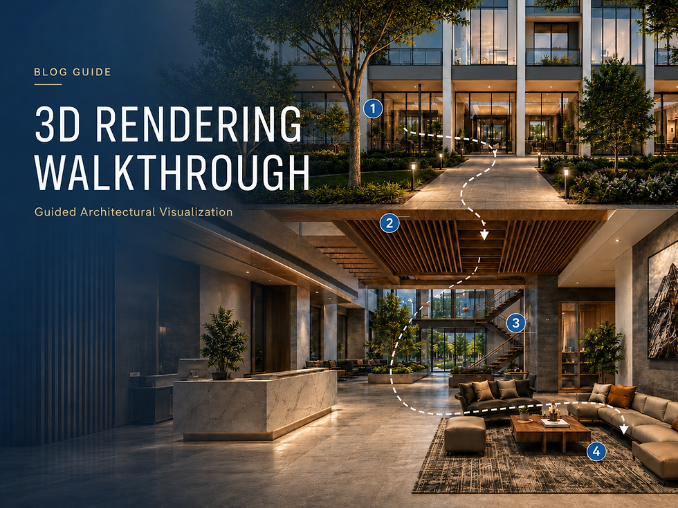3D Rendering Walkthrough