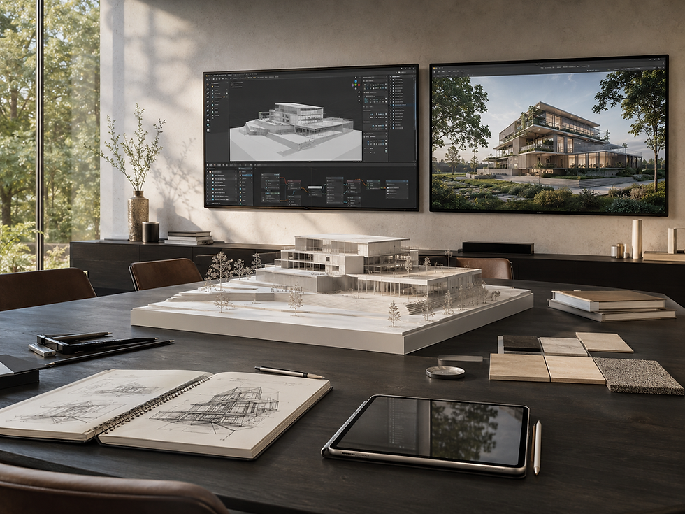 Blender Artificial Intelligence: How AI Is Transforming 3D Visualization and Architecture