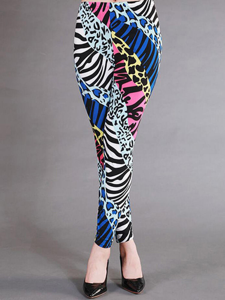 Thumbnail: YSDNCHI 2022 Summer Sexy Pencil Pants Elastic Fitness Leggins Women Legging Prin
