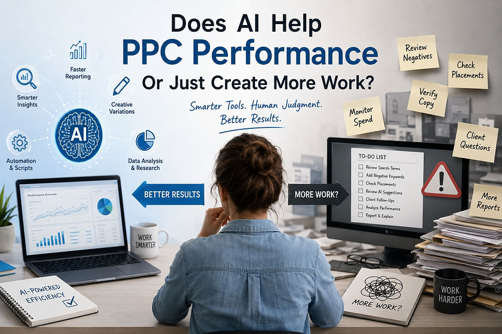 Does AI Help PPC Performance Or Create More Work?