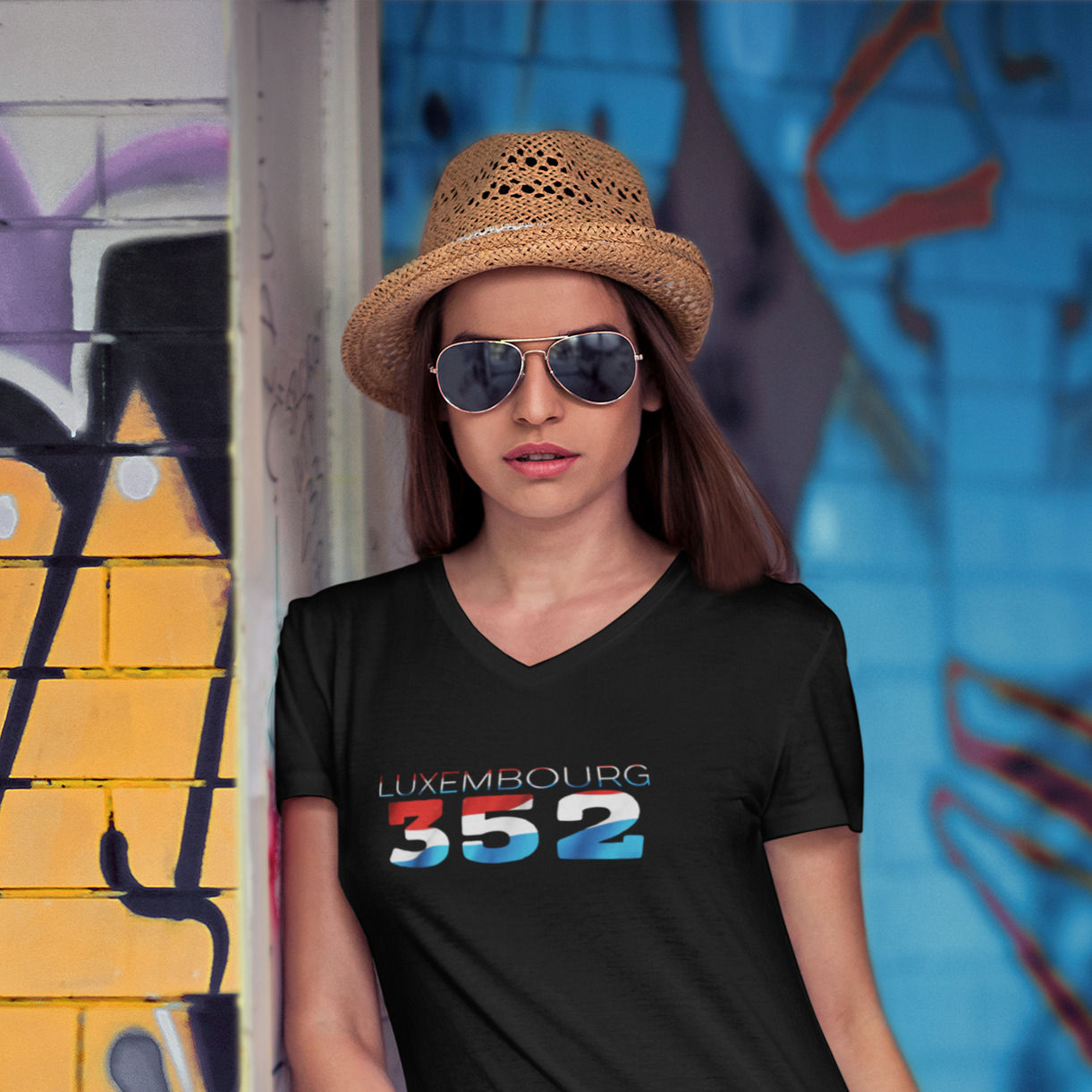 Luxembourg Womens T-Shirt