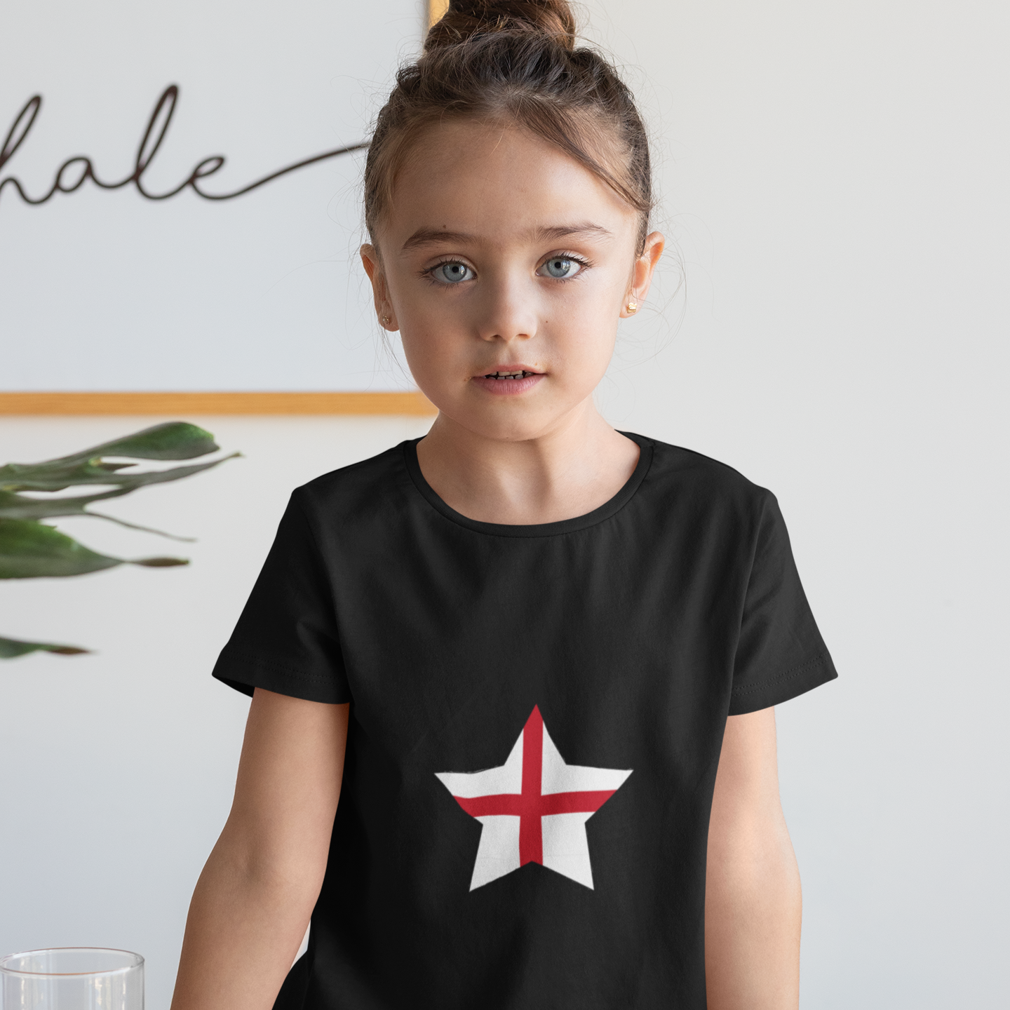 Childrens England Black T-Shirt