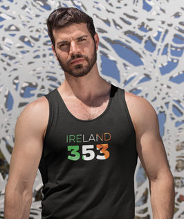 Ireland 353 Mens Tank Top