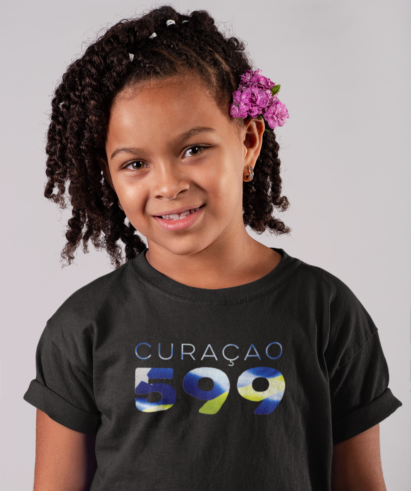 Childrens Black Curacao T-Shirt