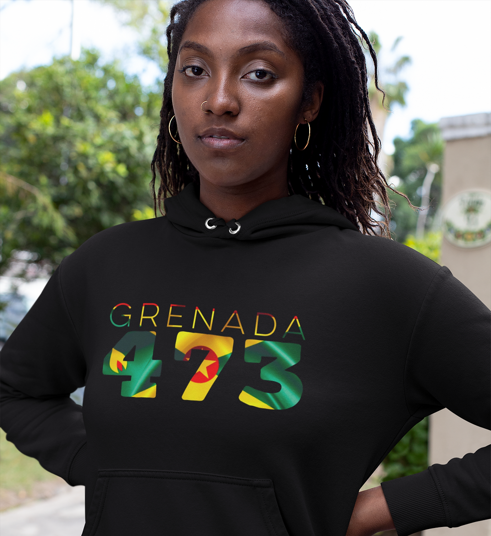 Grenada Womens Pullover Hoodie