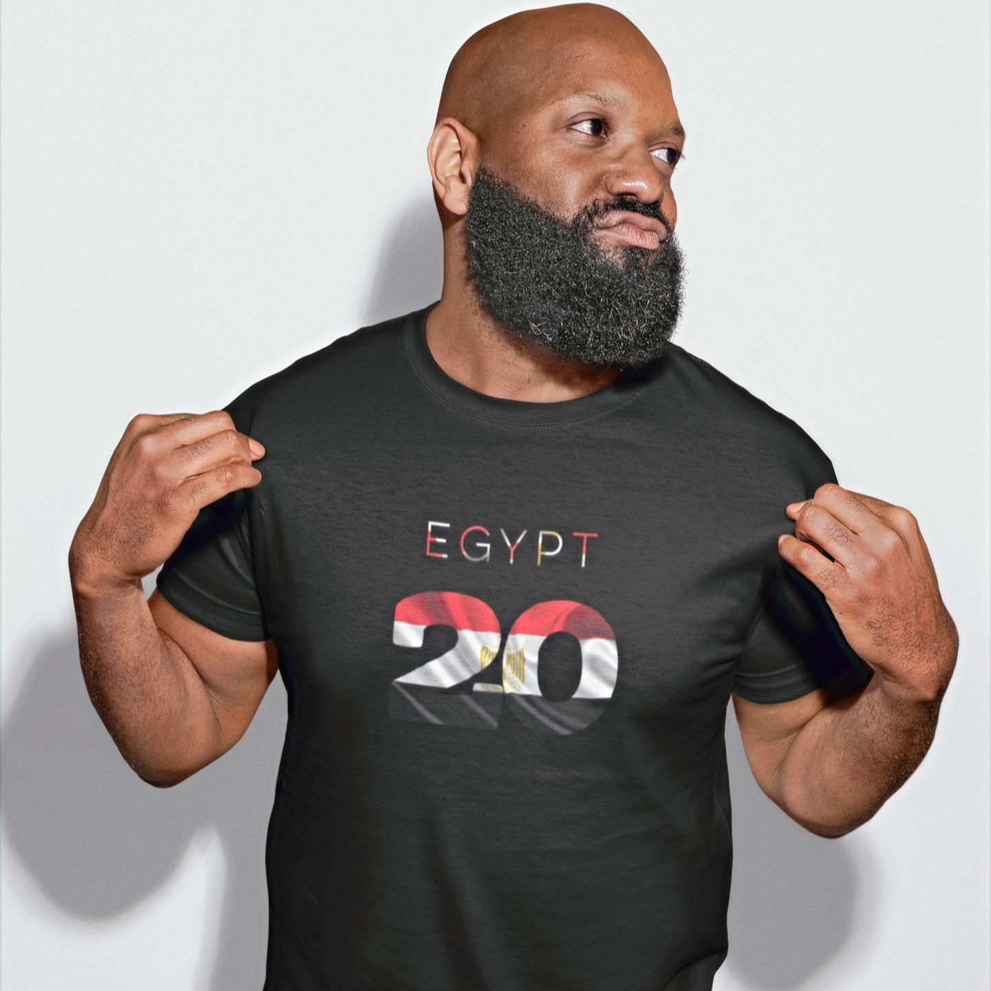 Egypt Mens Black T-Shirt
