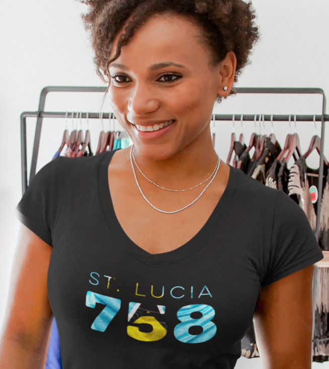 St Lucia Womens T-Shirt