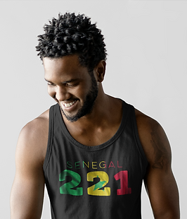 Senegal 221 Mens Tank Top