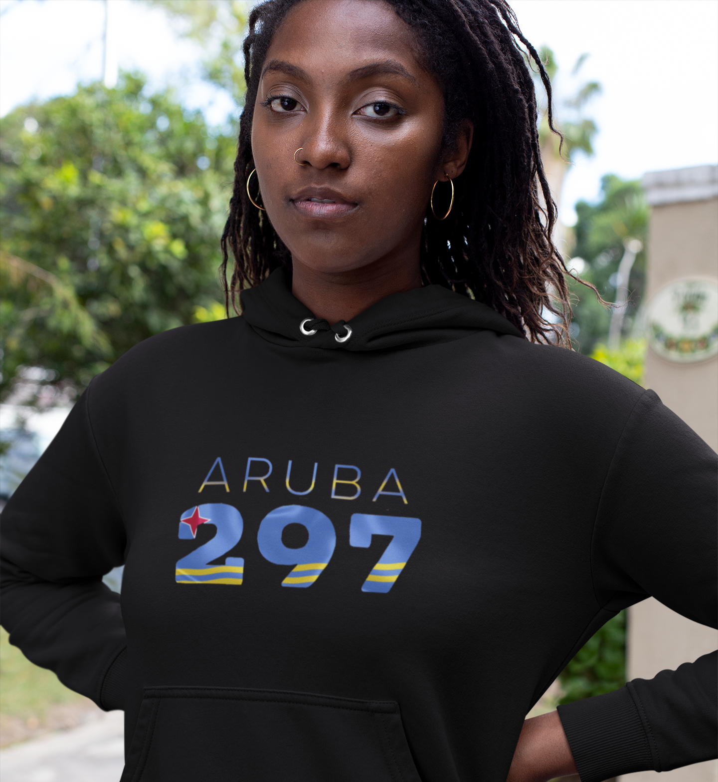 Aruba Womens Pullover Hoodie