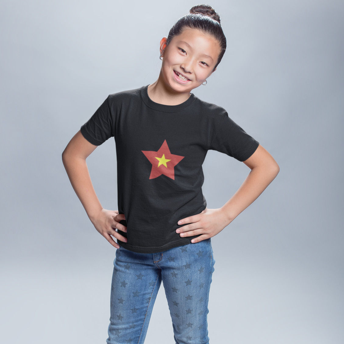 Childrens Vietnam Black T-Shirt