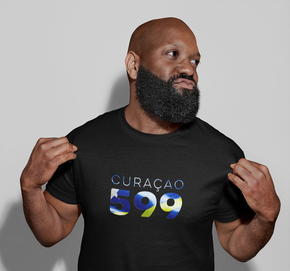 Curacao Mens Black T-Shirt