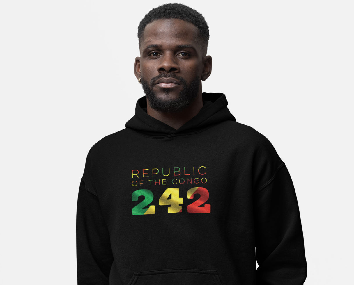 Republic of the Congo Pullover Hoodie