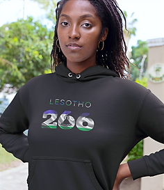 Lesotho 266 Women’s Hoodie