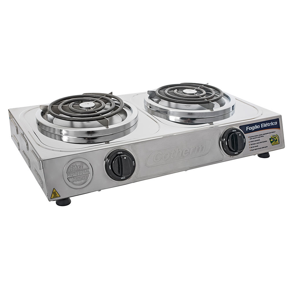 Fogão Elétrico Safira 2 bocas 3000 W