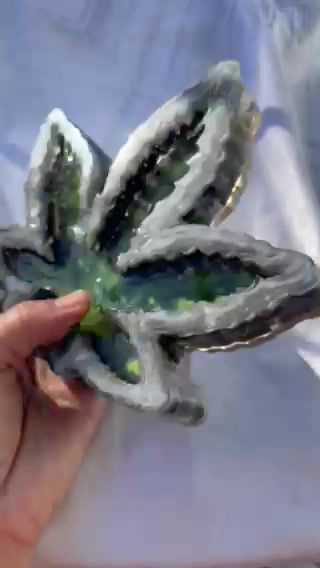 Thumbnail: "Winter Glow" ~ Scorpio, Sagittarius, Capricorn ~ Leaf Tray Cosmic Coaster™