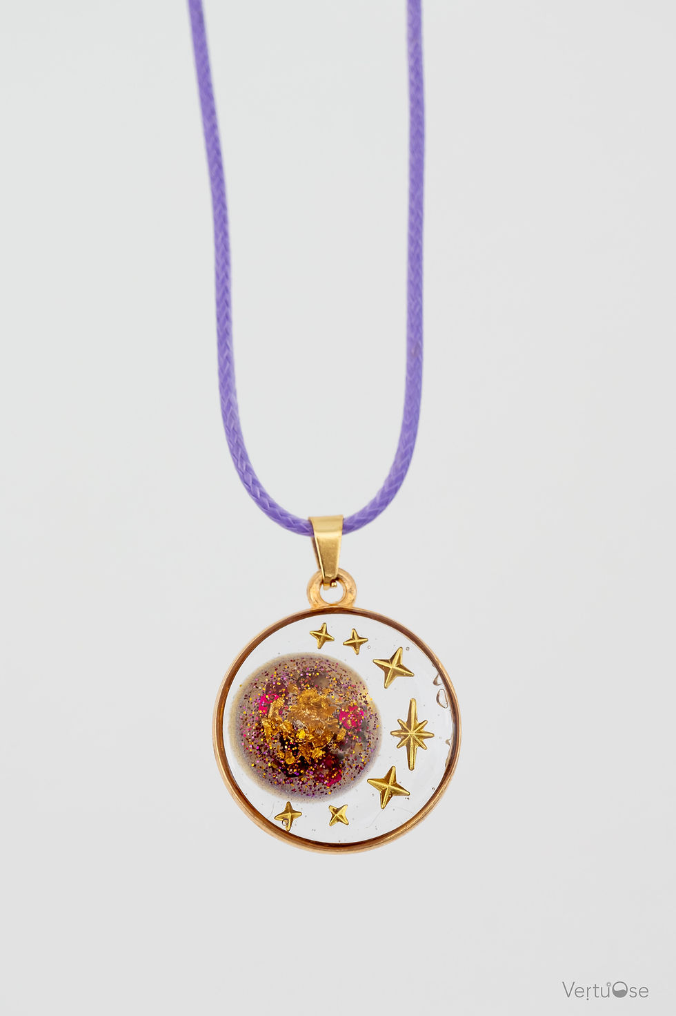 ✨ Collier VertuOse — Connexion & Activation Chakra Coronal