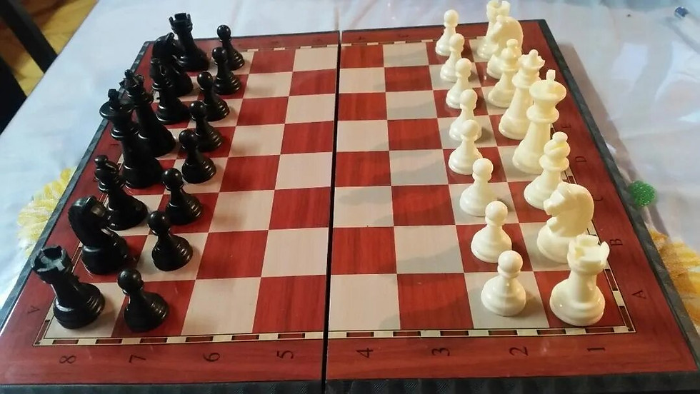 Miniatura: ajedrez magnetico grande