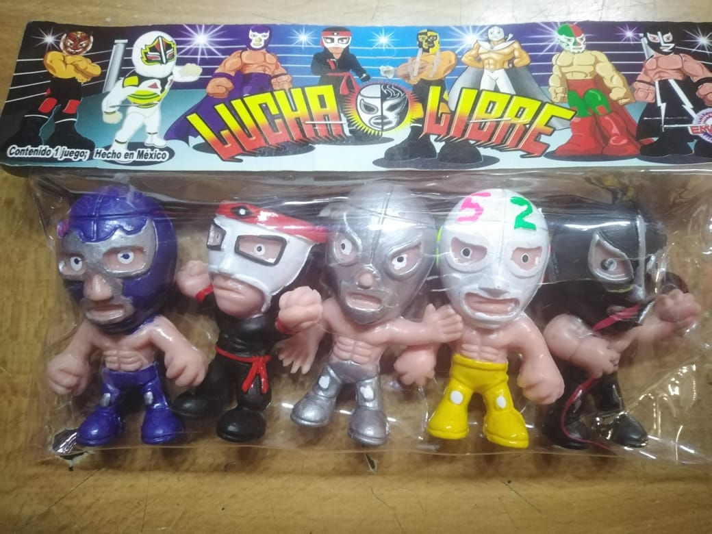 Luchadores Cabezones Lucha Libre Mexicana
