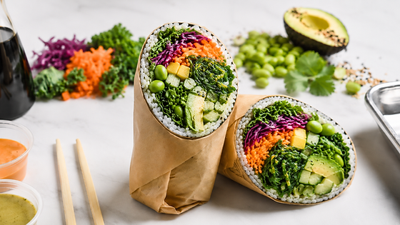 SUSHI BURRITO (no protein)