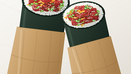 CLASSIC AHI SUSHI BURRITO
