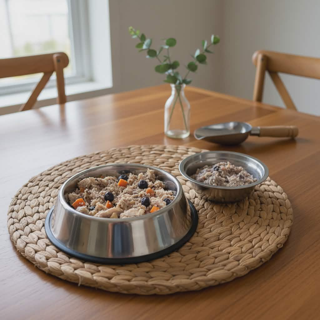 Arranged Food and Objects