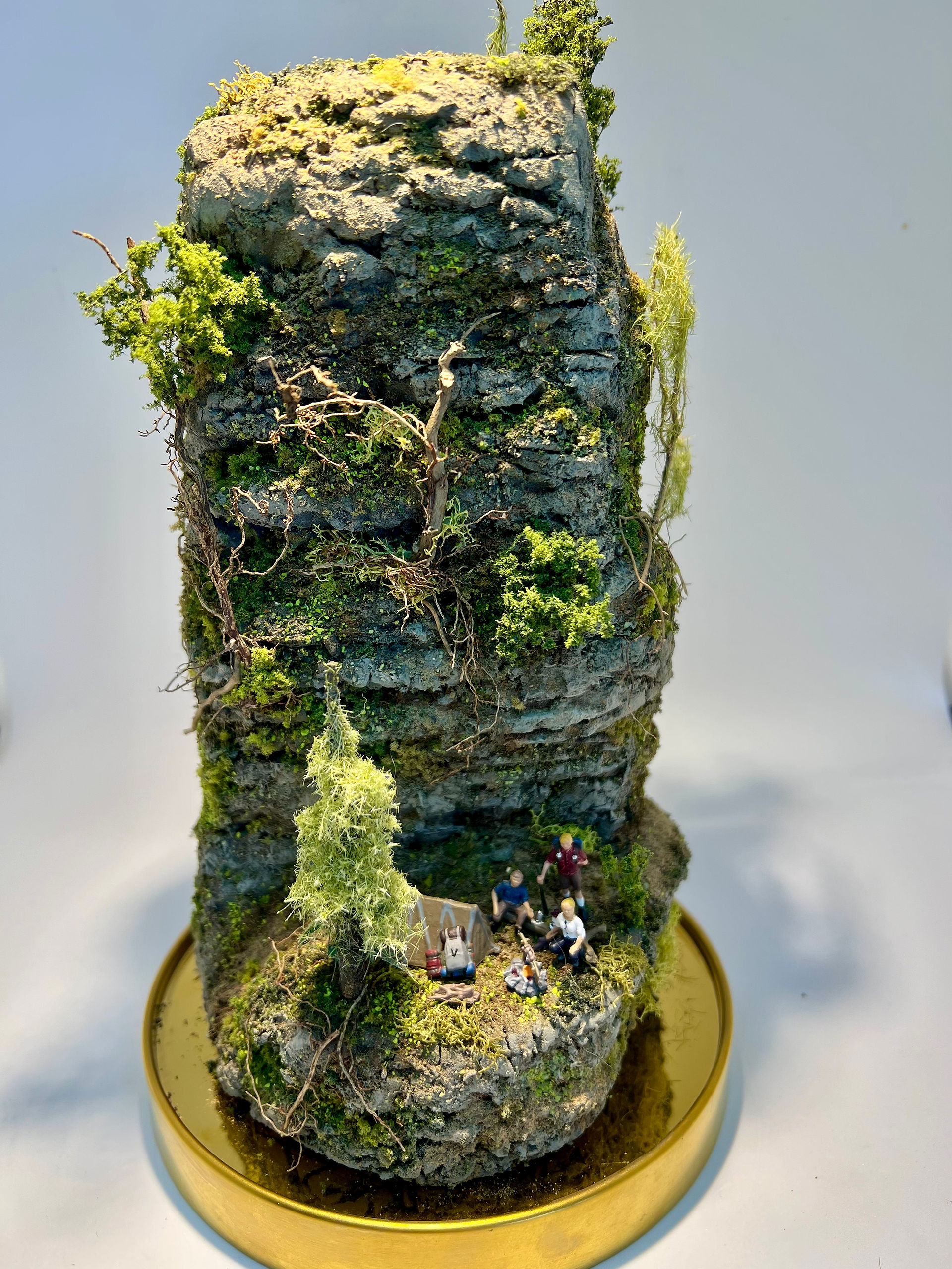 Mini diorama En camping