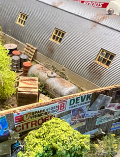 Terrain avec matériel