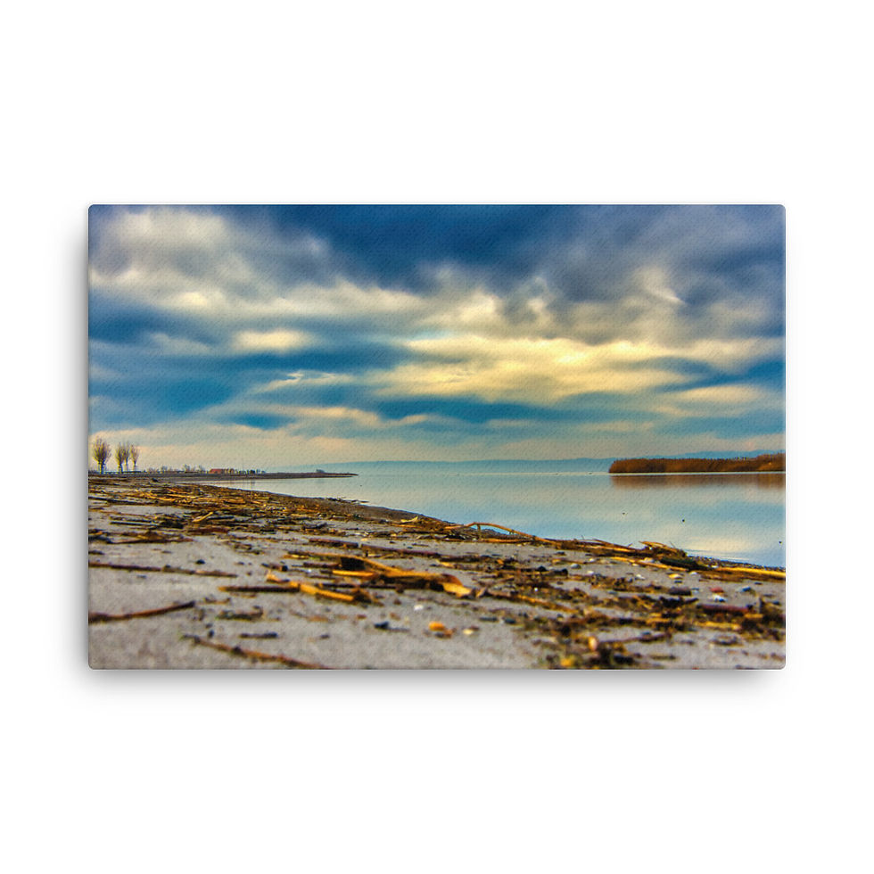 Miniatura: Leinwand: At the Lakeshore