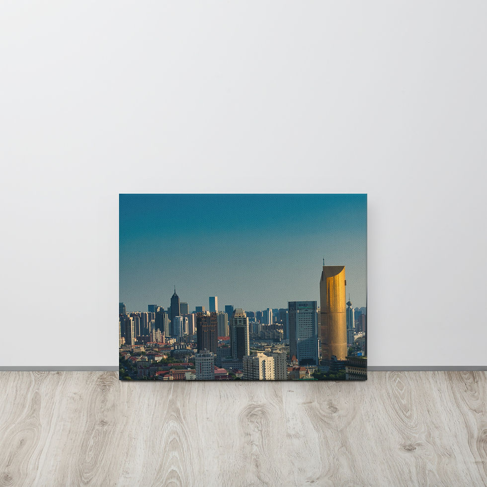 Miniaturbild: Canvas: Skyline von Tianjin / China