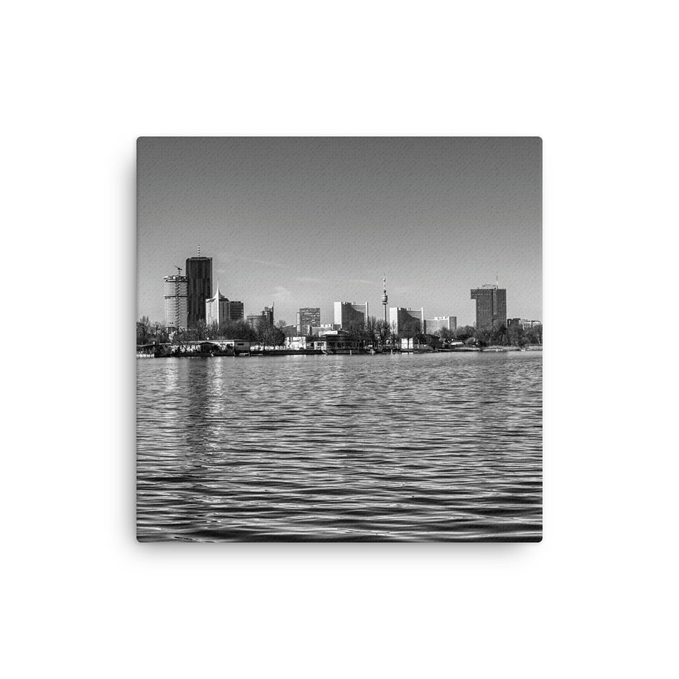 Thumbnail: Canvas: " An der Alten Donau in Wien #2"