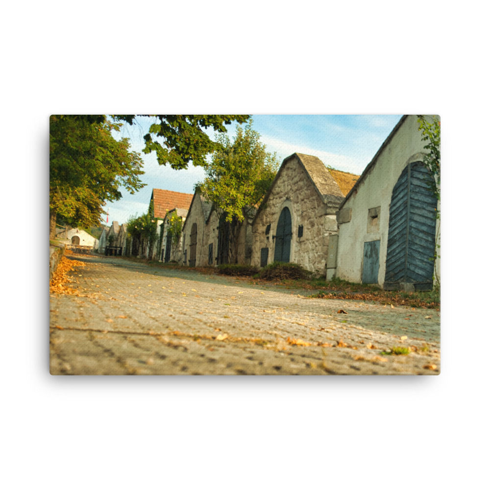 Leinwand: in der Kellergasse