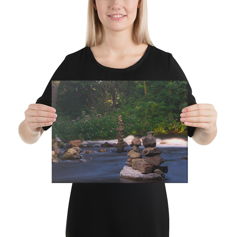Miniaturbild: Leinwand: "Die Magie des Wassers"