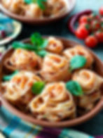 Arranged Food and Objects