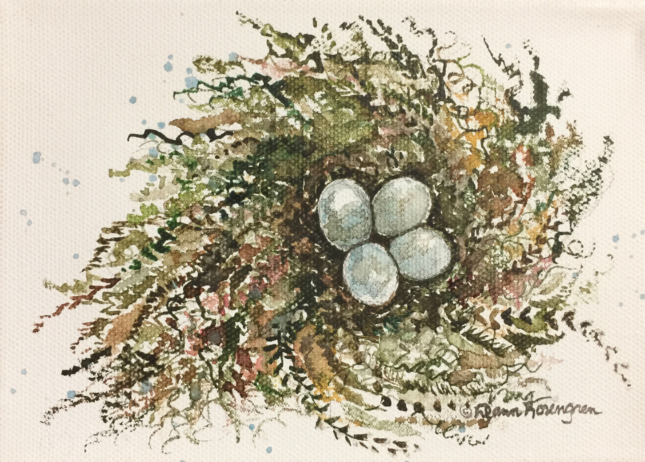 8x10 Print on Watercolor Paper