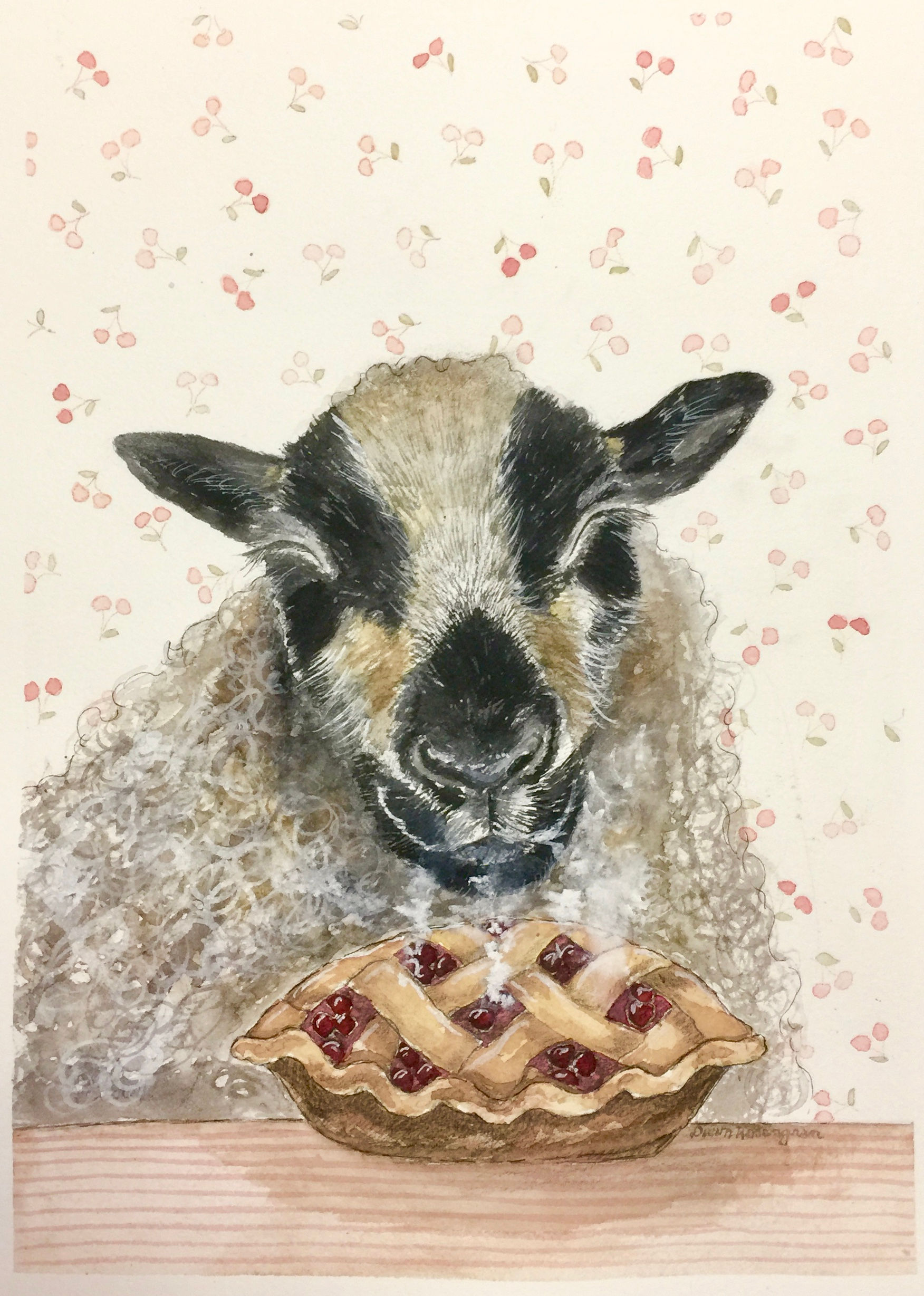 8x10 Print on Watercolor Paper