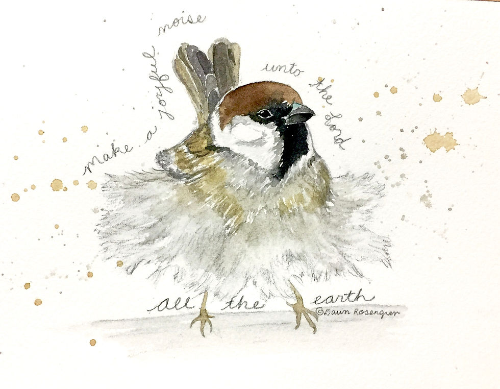 8x10 Print on Watercolor Paper