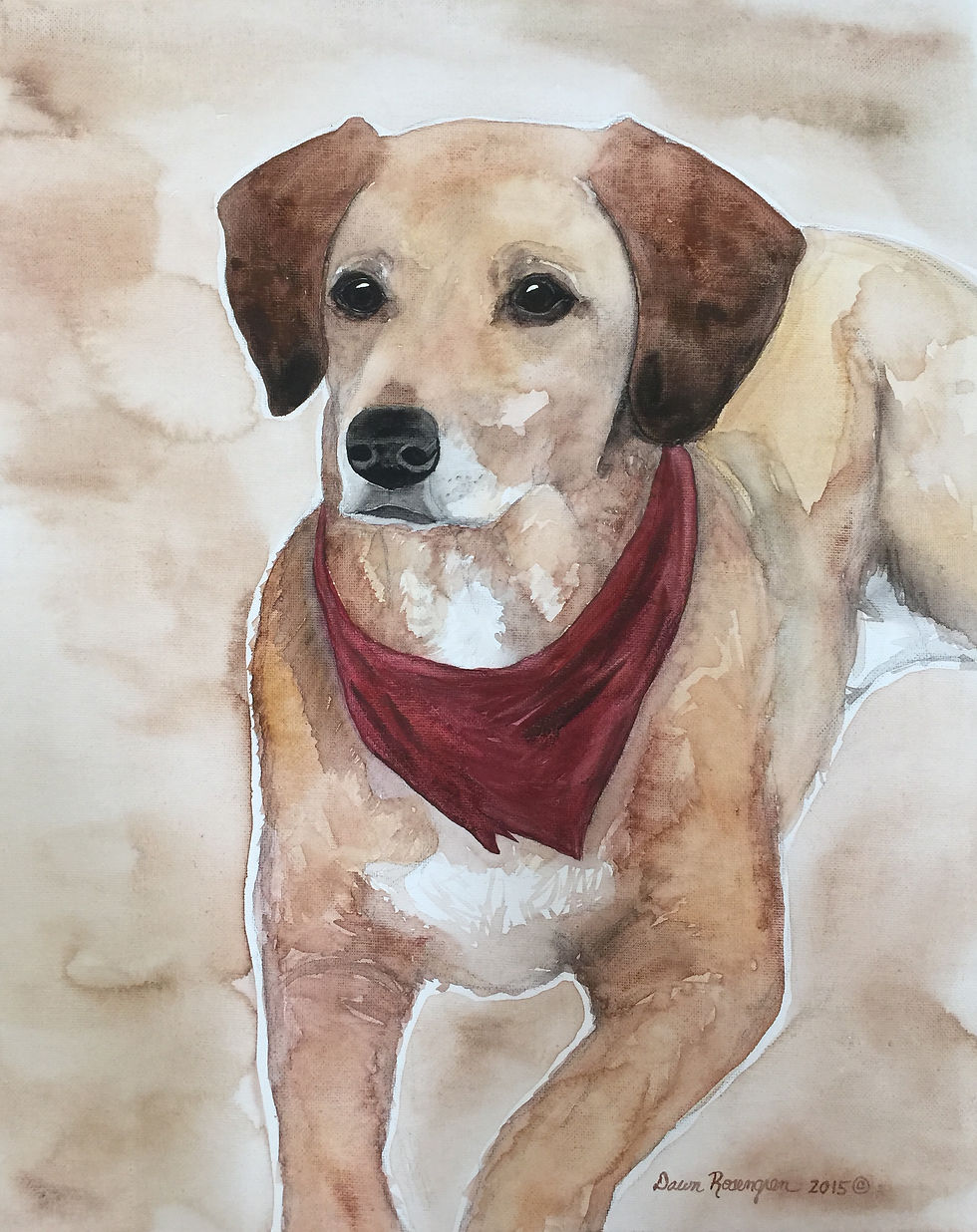 8x10 Print on Watercolor Paper