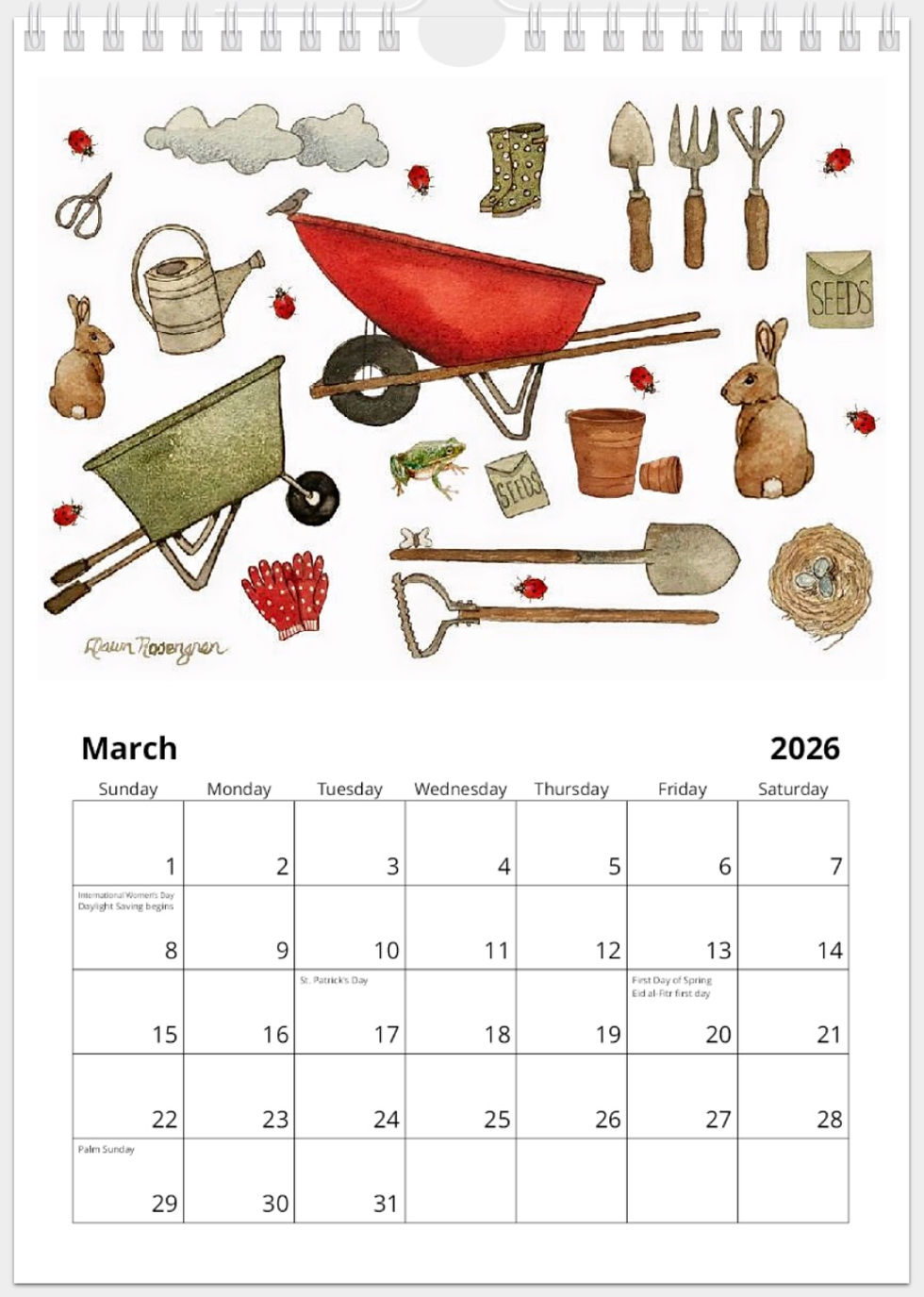 Thumbnail: 2026 Calendar - A BeautifulLife