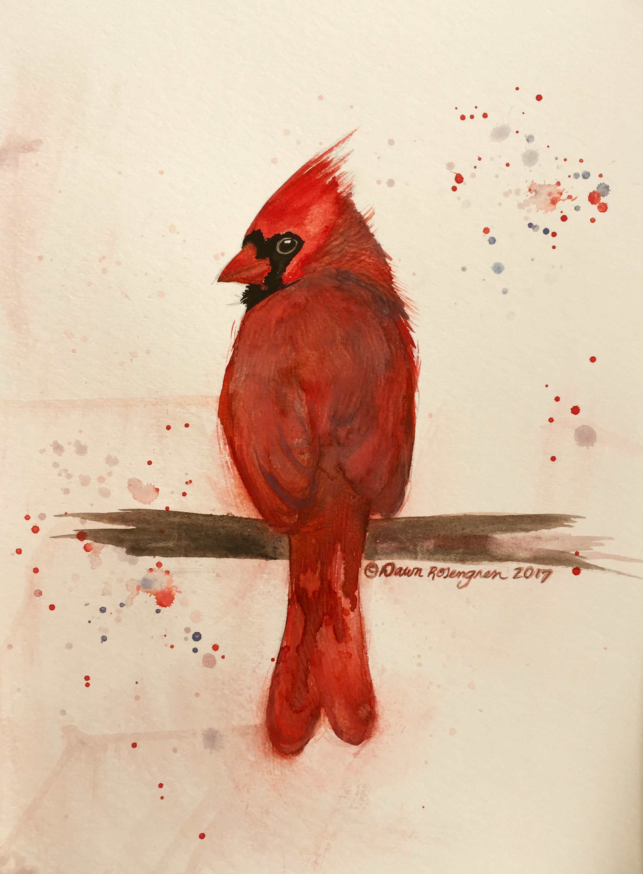 8x10 Print on Watercolor Paper